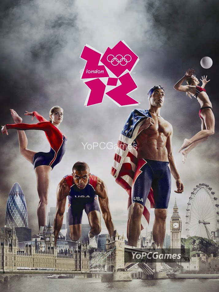 london 2012: the official video game poster
