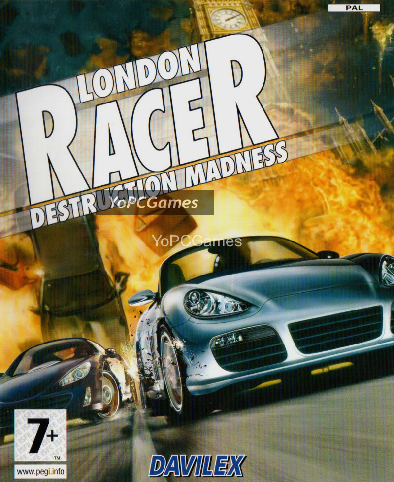 london racer: destruction madness poster