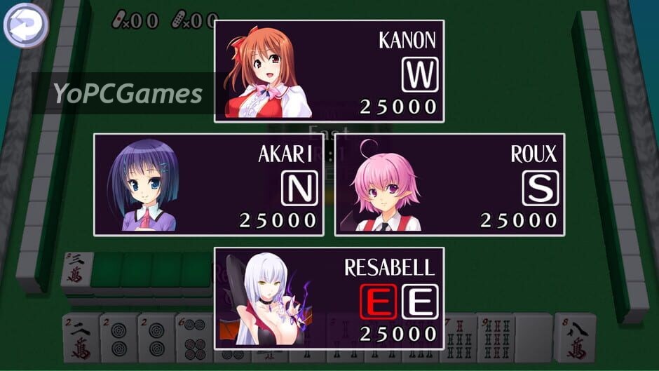 mahjong pretty girls battle screenshot 4