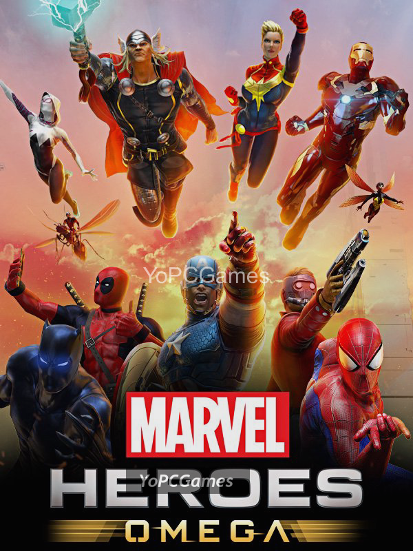marvel heroes omega poster