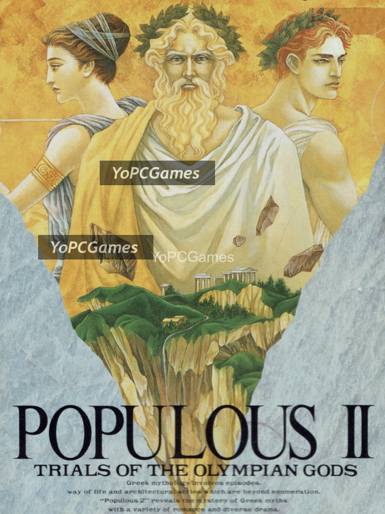 populous ii: trials of the olympian gods pc game
