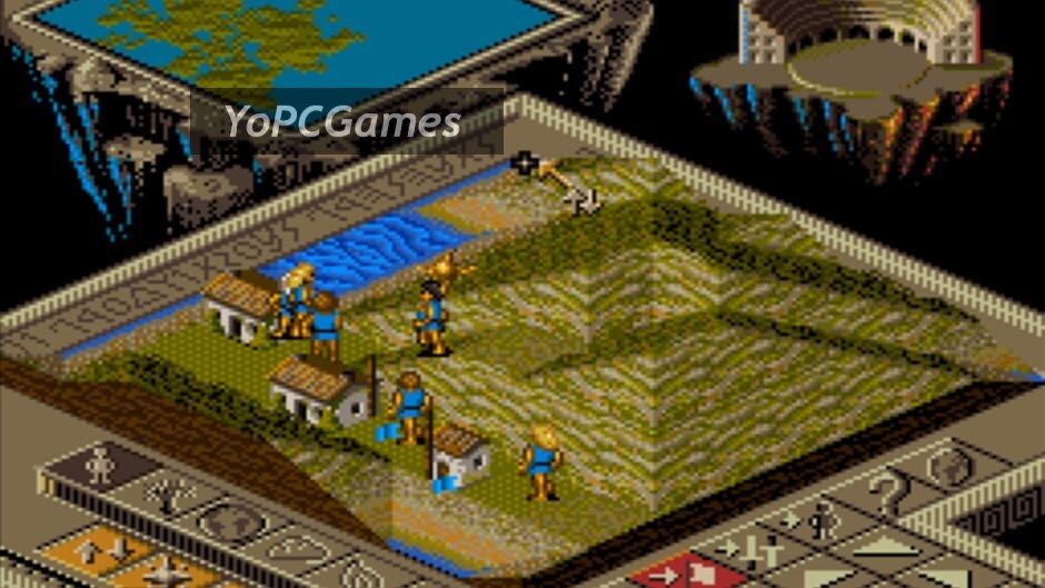 populous ii: trials of the olympian gods screenshot 1