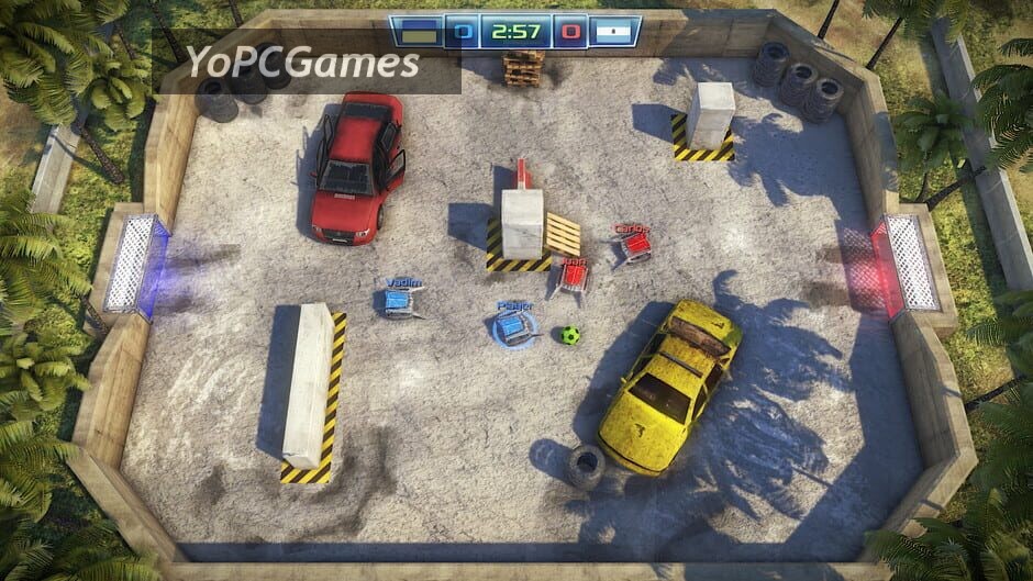 robot soccer challenge screenshot 5