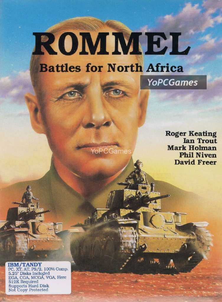 rommel: battles for north africa poster