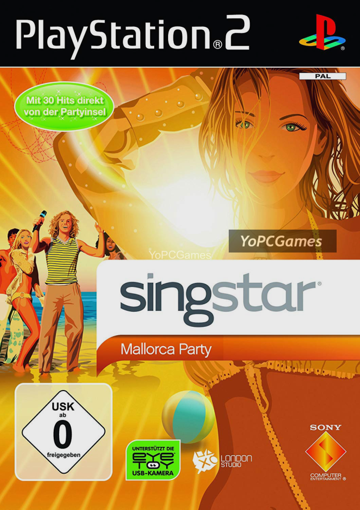 singstar: mallorca party game