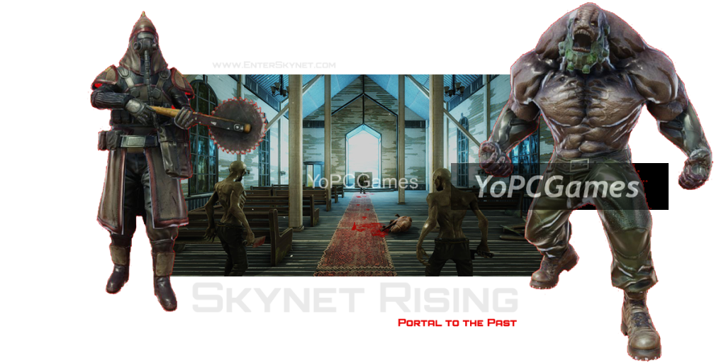 skynet rising : portal to the past cover
