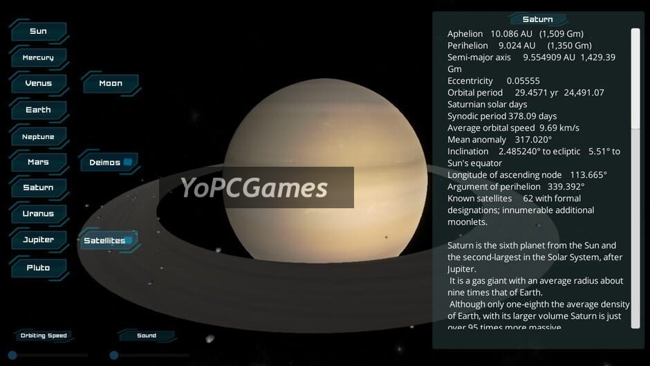 solar system screenshot 5