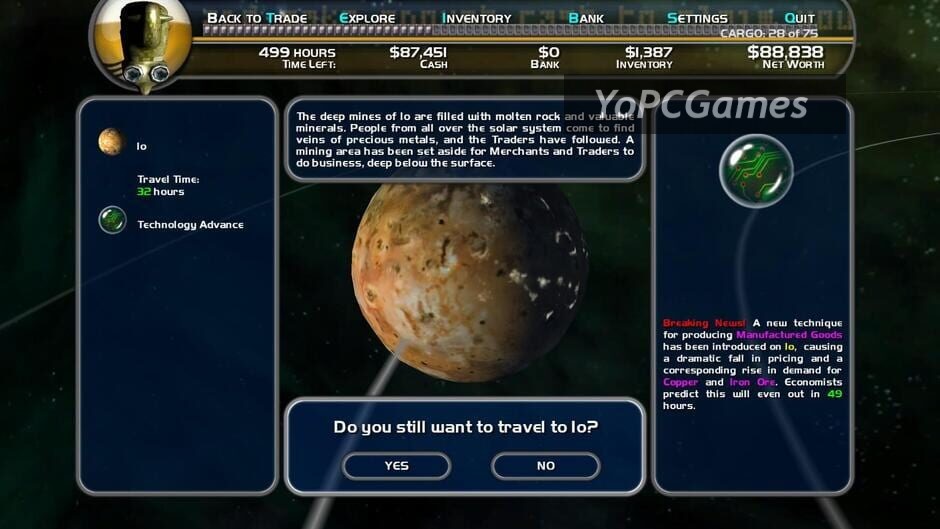 space trader: merchant marine screenshot 2