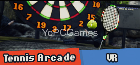 tennis arcade vr poster