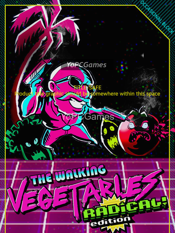 the walking vegetables poster