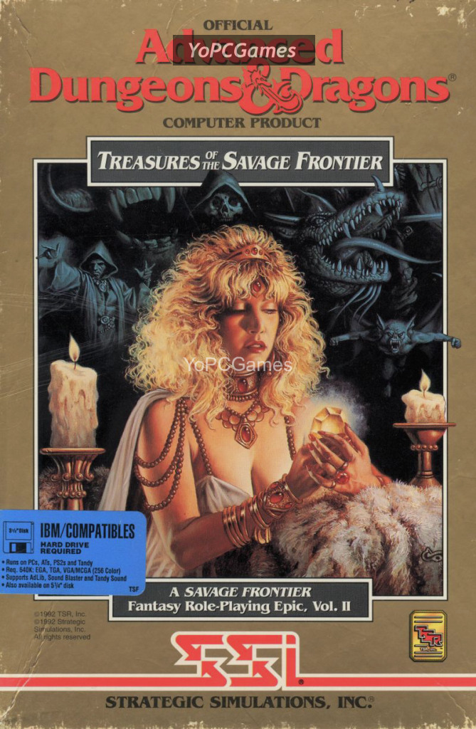 treasures of the savage frontier for pc