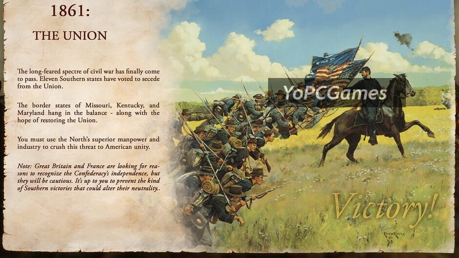 victory and glory: the american civil war screenshot 4