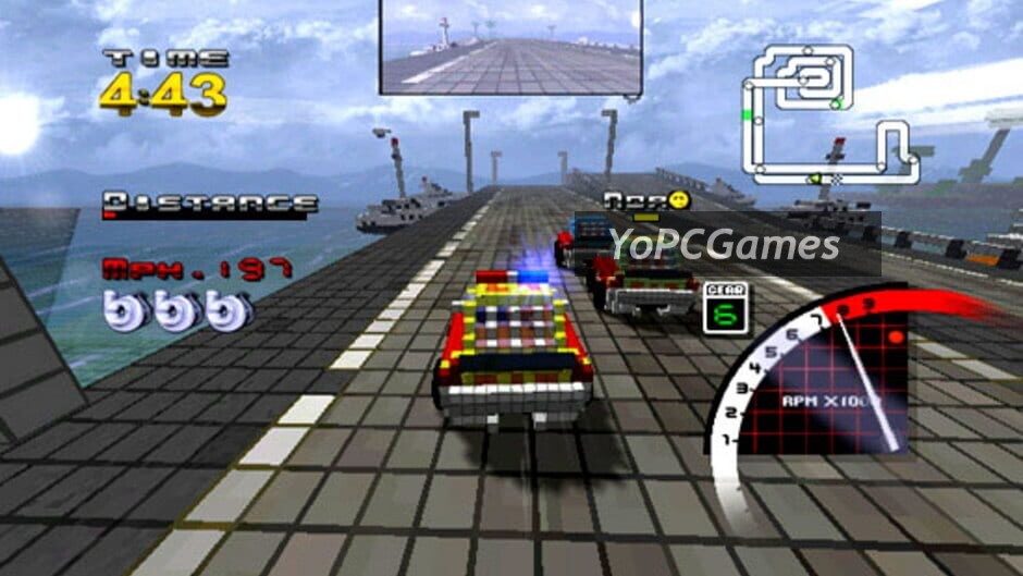 3d pixel racing screenshot 3