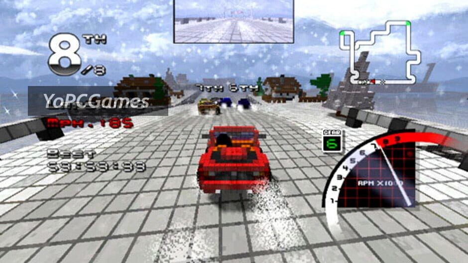 3d pixel racing screenshot 5