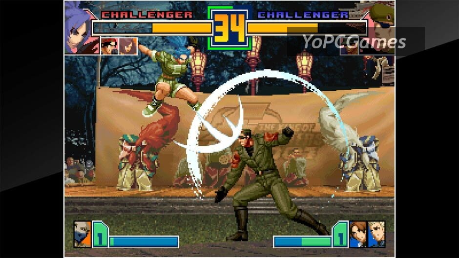 aca neogeo the king of fighters 2001 screenshot 4