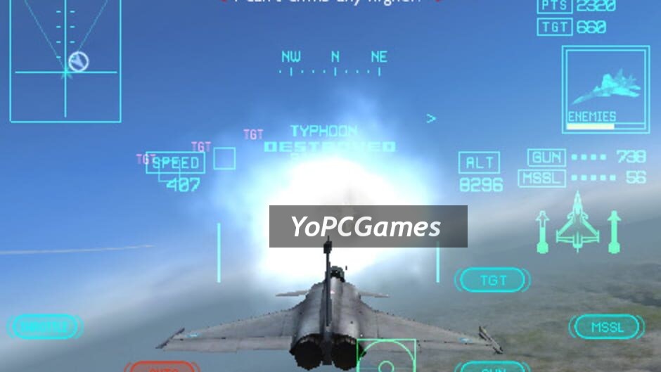 ace combat xi: skies of incursion screenshot 1