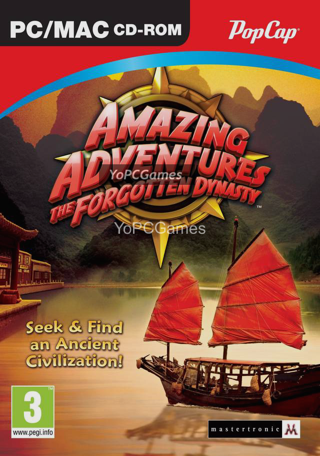 amazing adventures: the forgotten dynasty cover