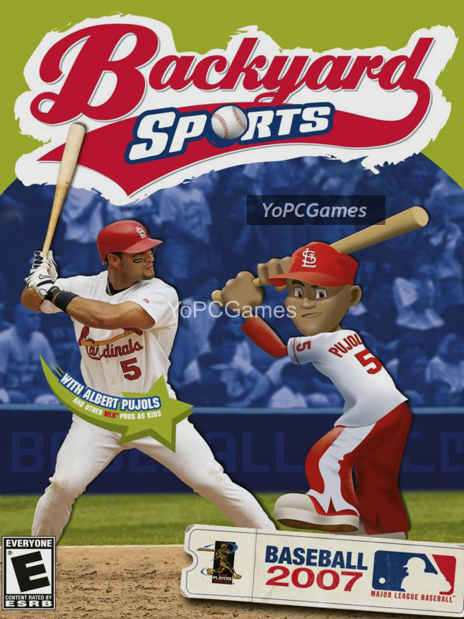 backyard sports: baseball 2007 poster
