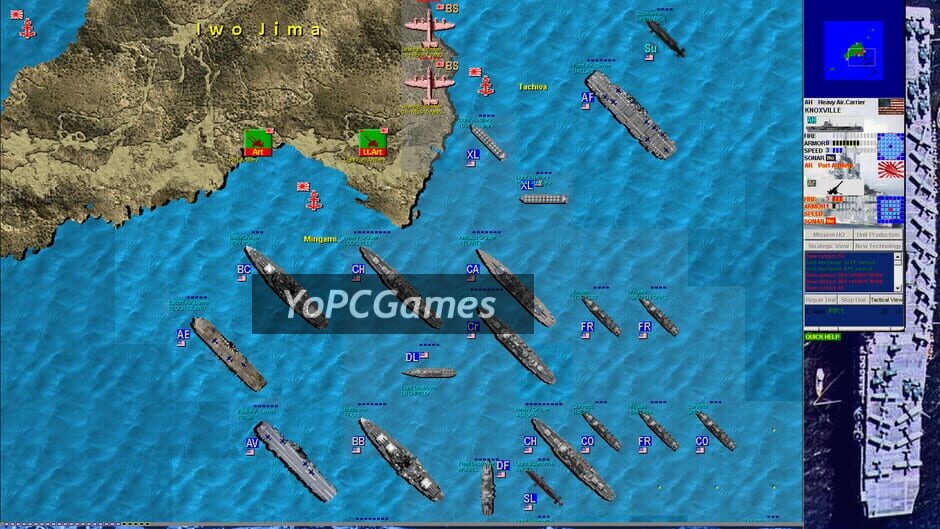 battleships and carriers - pacific war screenshot 3