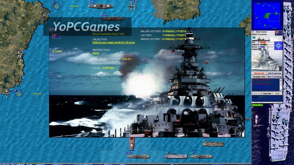 battleships and carriers - pacific war screenshot 5
