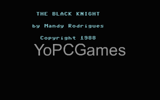 black knight adventure pc game