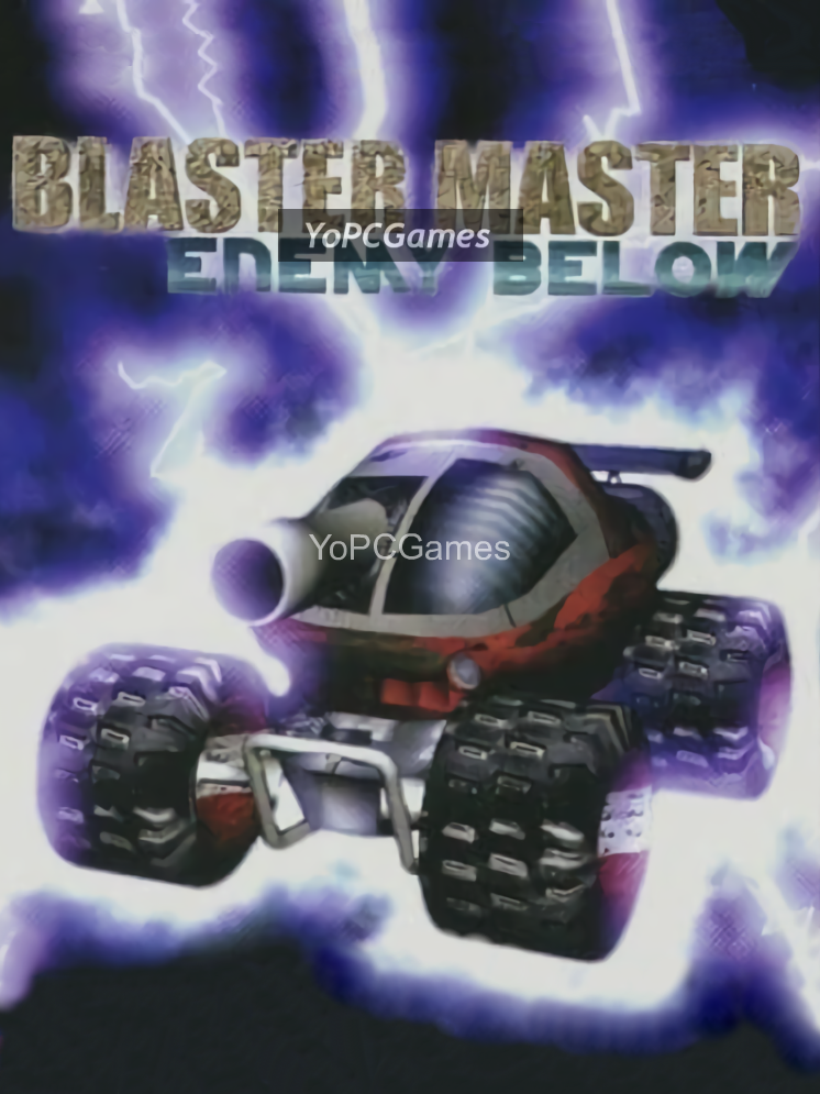 blaster master: enemy below poster