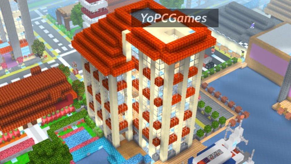 block craft 3d: city building screenshot 2