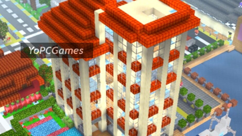 block craft 3d: city building screenshot 4