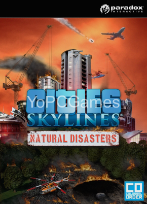 cities: skylines - natural disasters poster