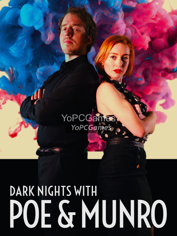 dark nights with poe and munro poster