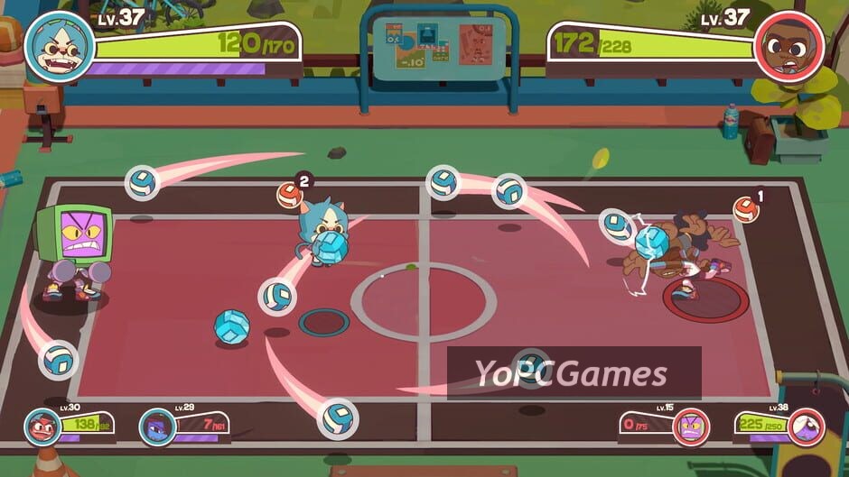 dodgeball academia screenshot 3