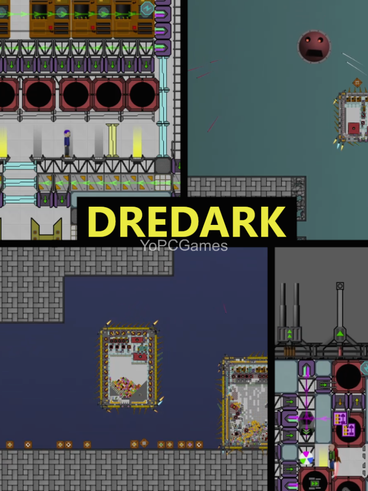 Дредарк. Drednot. Dredark Test. Воксиом ио. Prison Architect обложка.