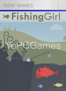 fishing girl poster