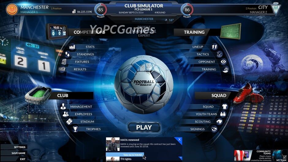 football club simulator - fcs screenshot 5