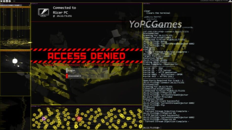 hacknet: labyrinths screenshot 1