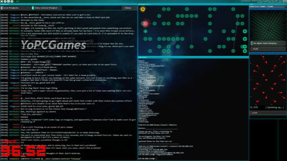 hacknet: labyrinths screenshot 4