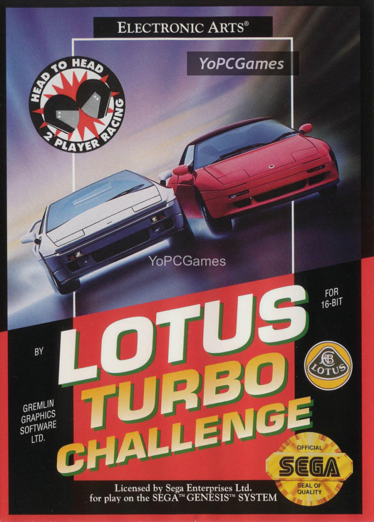 lotus turbo challenge poster