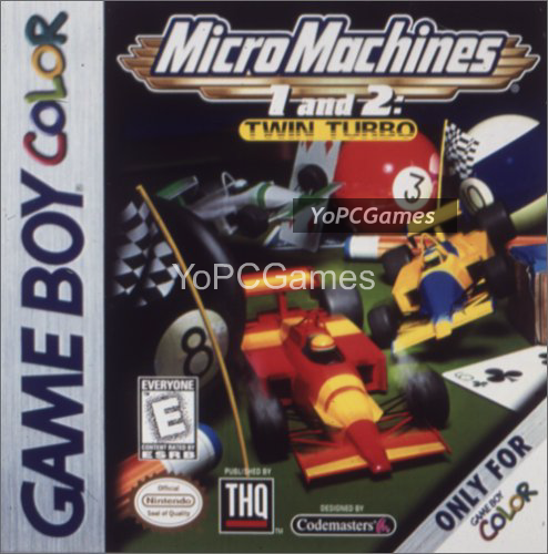 micro machines 1 and 2: twin turbo pc game