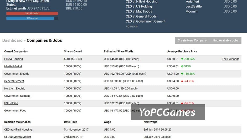 moneygame screenshot 1