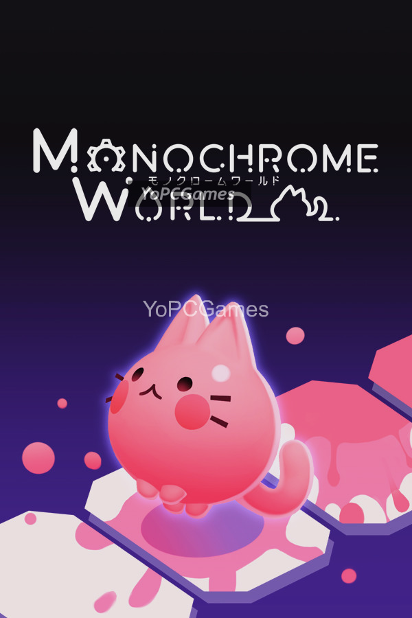 monochrome world poster