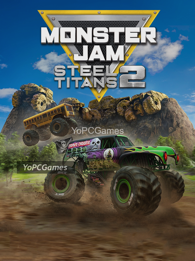 monster jam steel titans 2 poster