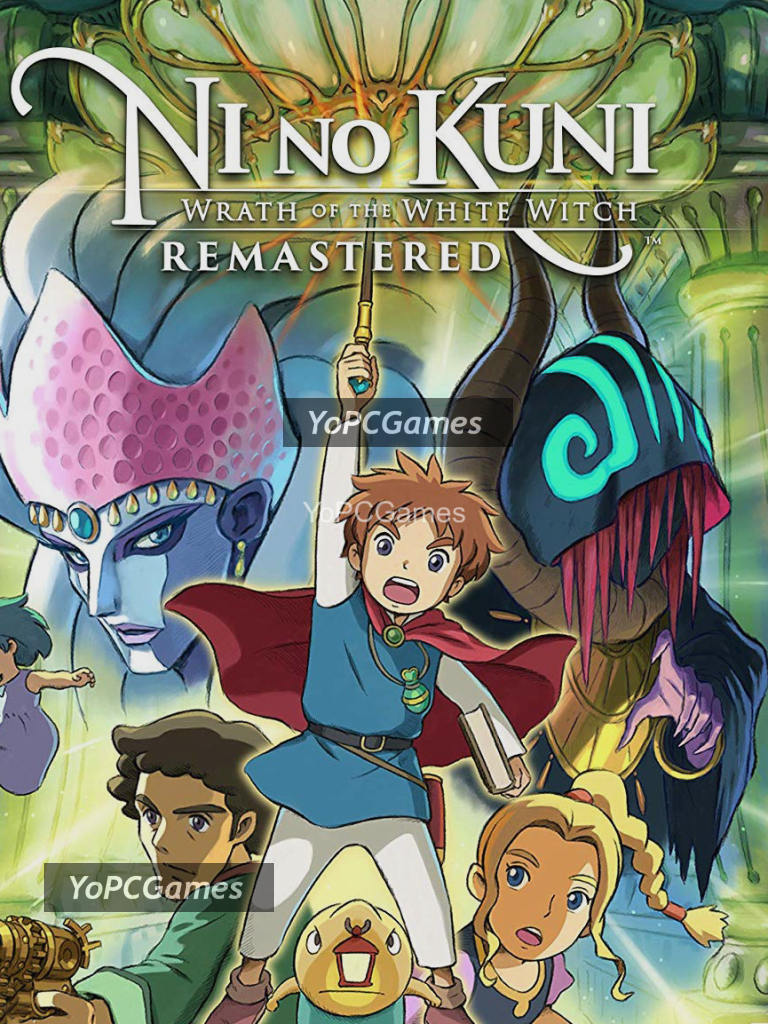 ni no kuni: wrath of the white witch remastered poster