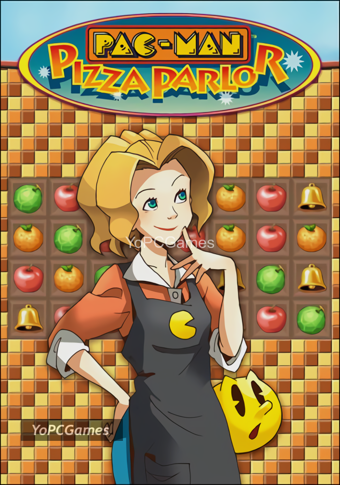 pac-man pizza parlor poster