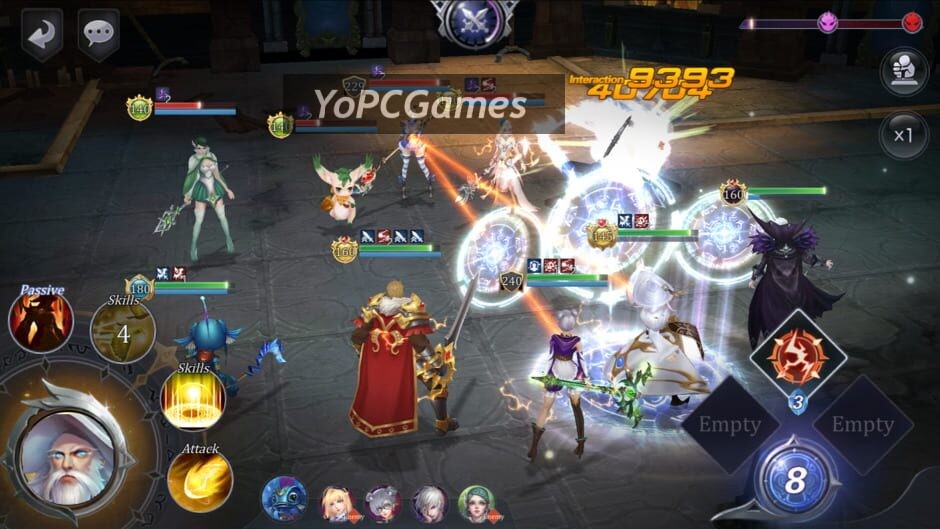 summoners glory: eternal fire screenshot 2