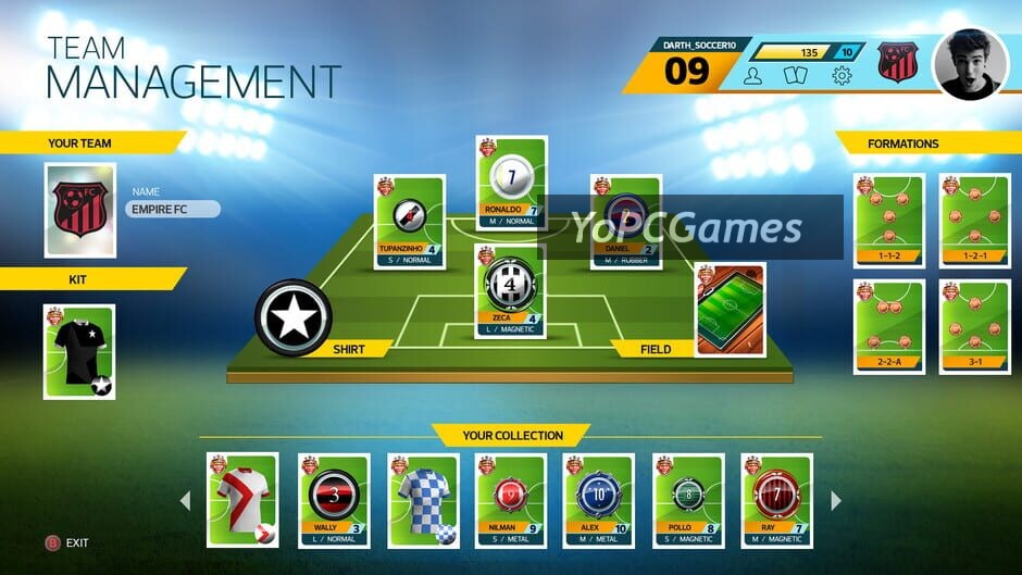 super button soccer screenshot 1