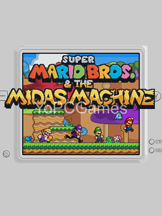 super mario bros. & the midas machine poster
