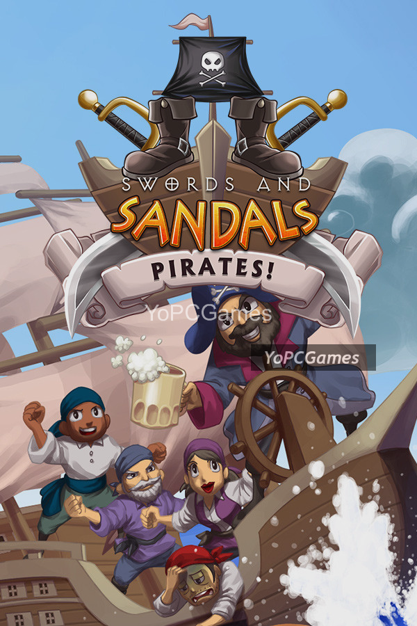 swords and sandals pirates poster