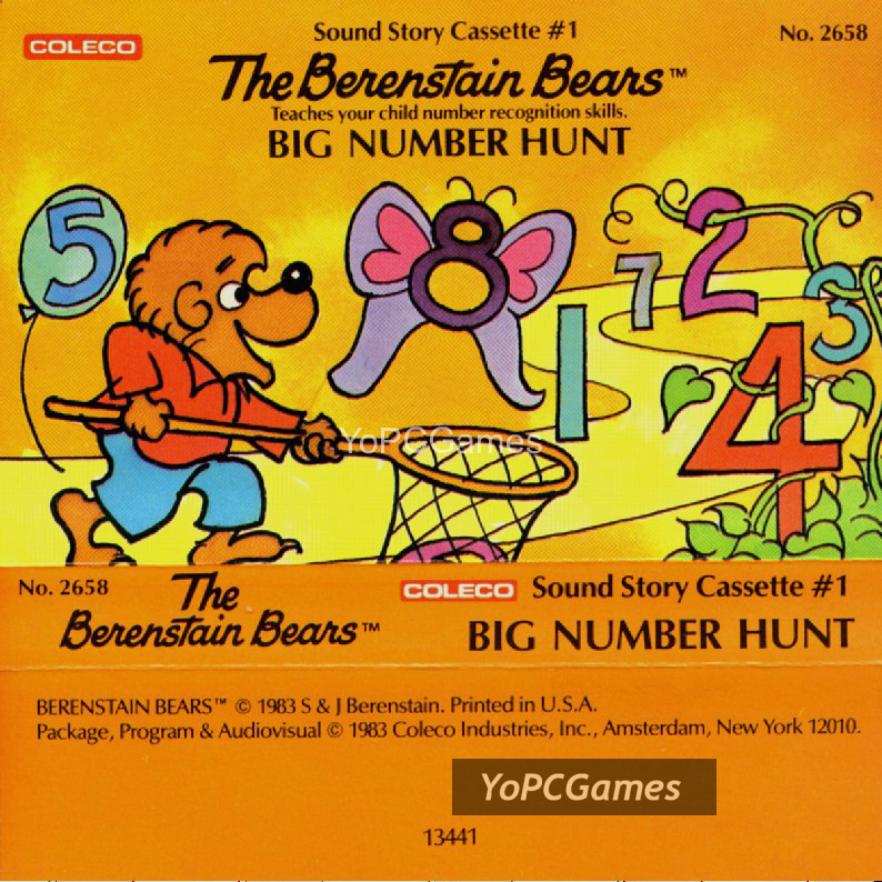 the berenstain bears: big number hunt pc game