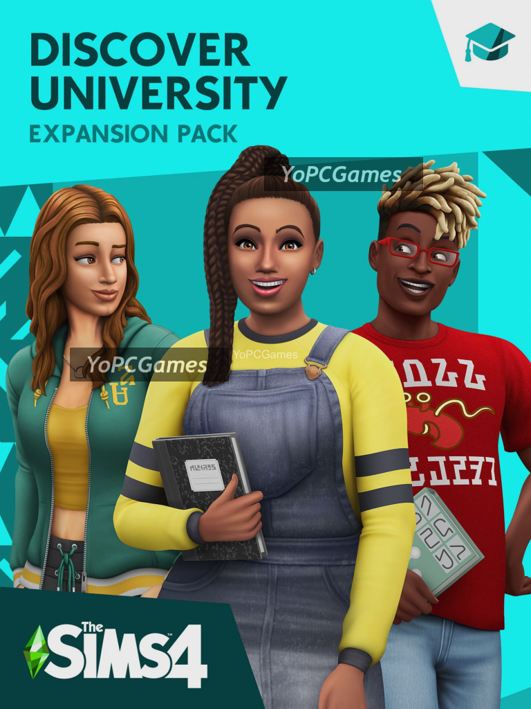the sims 4: discover university poster