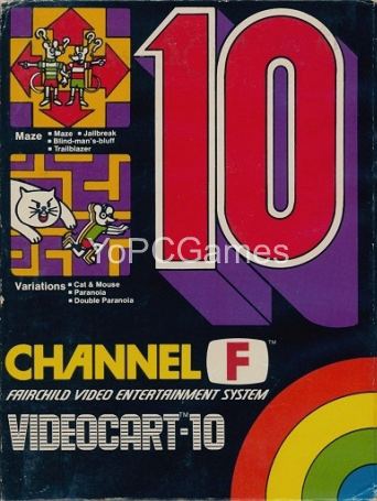 videocart-10: maze, cat and mouse cover